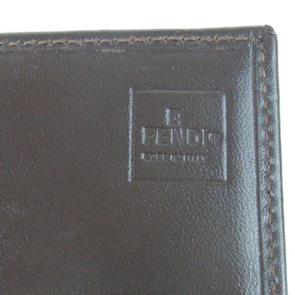 Authentic FENDI Zucca wallet canvas - Picture 7 of 8